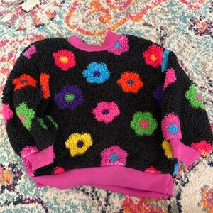 SHEIN Colorful Floral Kids Sweater